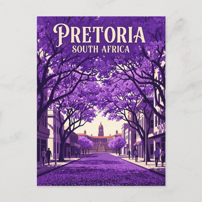 Pretoria Sydafrika Vykort (Framsida)