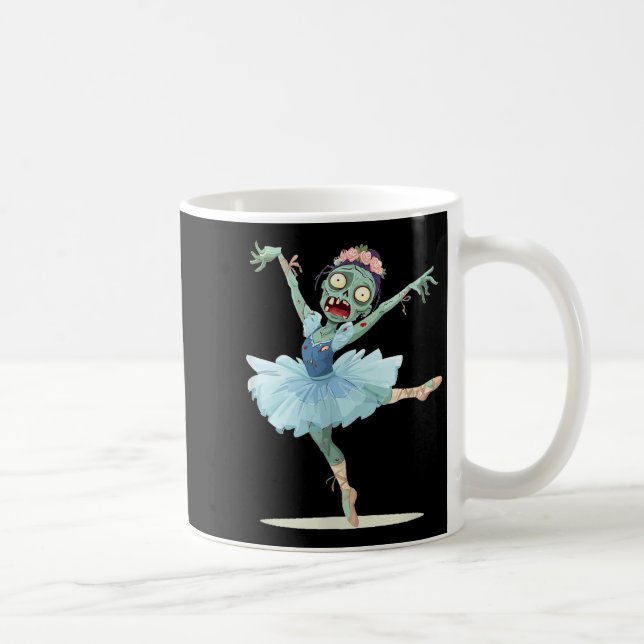 Pretty Ballerina Zombie Costume  Kaffemugg (Höger)