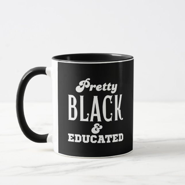 Pretty Black & Educated Mugg (Vänster)