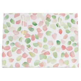 Pretty Blush Pink Mint Flower Petals Birthday