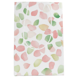 Pretty Blush Pink Mint Flower Petals Birthday