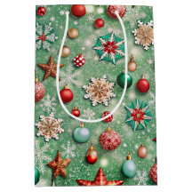 PRETTY COLOFUL CHRISTMAS ORNAMENTS