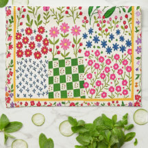 Pretty Ditsy Floral Tea Towel.