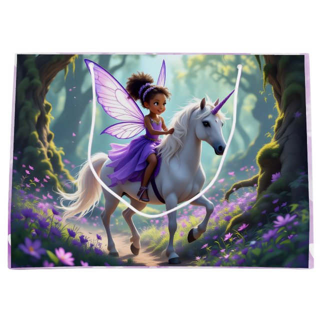 Pretty Fairy in Enchanted Forest Birthday (Framsidan)