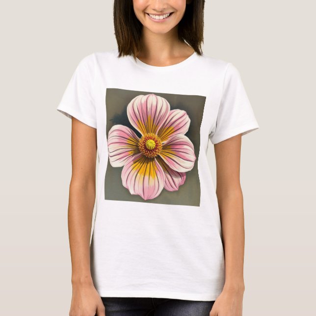 Pretty Flower T Shirt (Framsida)