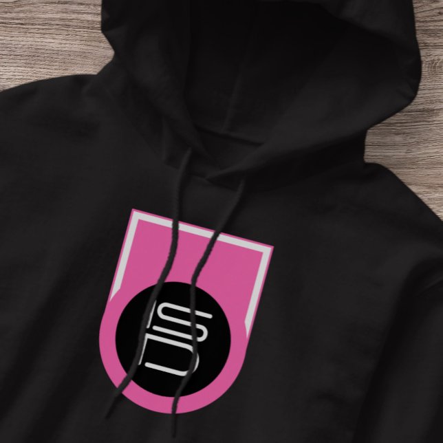 Pretty In Pink ISD Logo Retro Sweatshirt Hoodie (Skapare uppladdad)