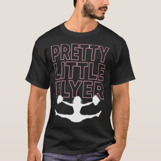 Pretty Little Flyer Cheerleaders Team Pom Poms T Shirt
