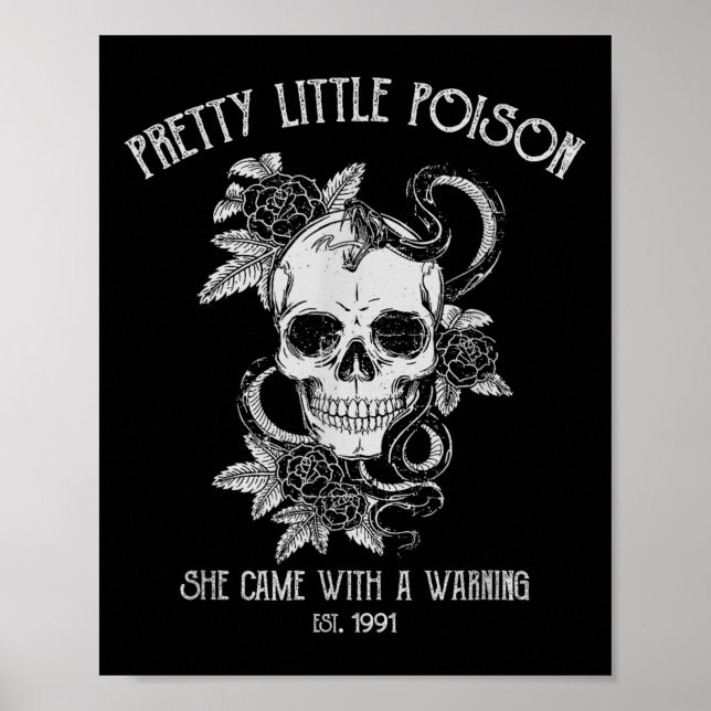 Pretty Little Ison She Came With A Warning  Poster (Framsidan)