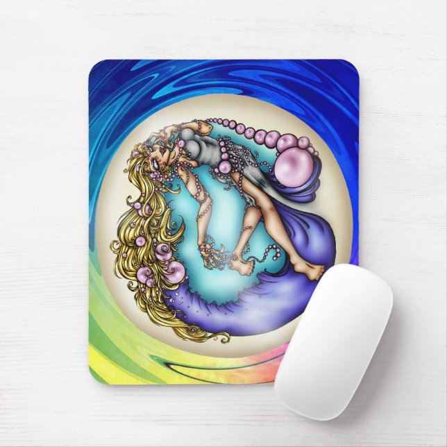 Pretty Little Pearl Mouse Pad Musmatta (Med mus)