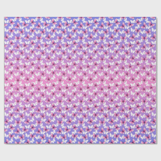 Pretty Pink and White Butterfly Round Pillow  Presentpapper