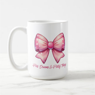 Pretty Pink Bow-Pink Dreams & Pretty Things Kaffemugg