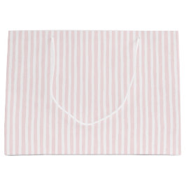 Pretty Pink White Stripes Birthday