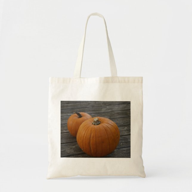 Pretty Plump Pumpkins Tygkasse (Framsidan)
