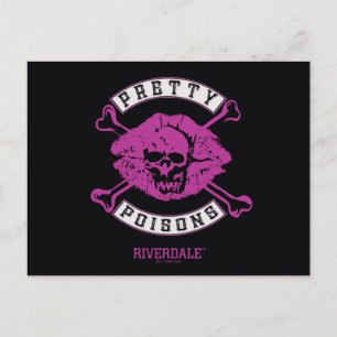 Pretty Poisons logotyp Vykort