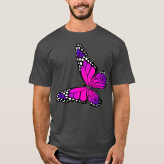 Pretty Purple Butterfly 2 T Shirt
