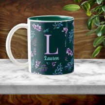 Pretty Watercolor Floral Garden Personalized