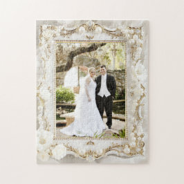 Pretty Wedding Personalized Photo Pussel