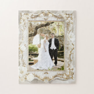 Pretty Wedding Personalized Photo Pussel