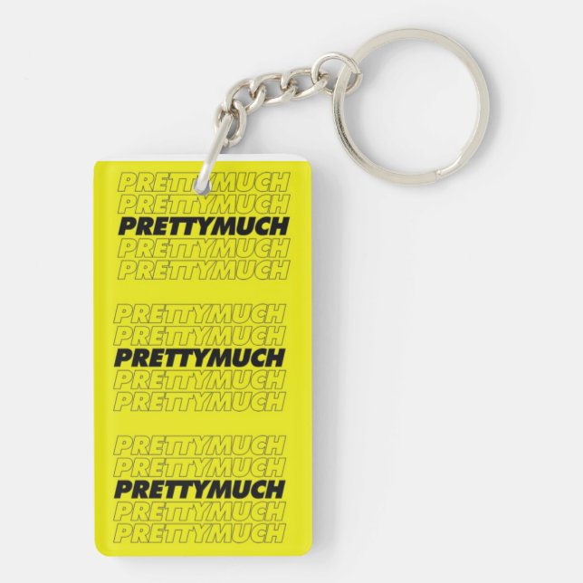 PRETTYMUCH Keychain (Baksidan)