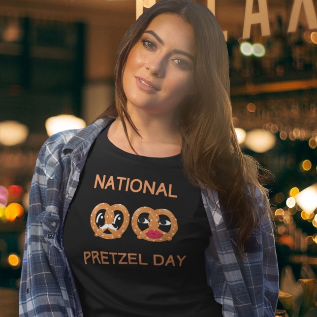 Pretzel Älskare Foodie T Shirt (Pretzel Lover Shirt)