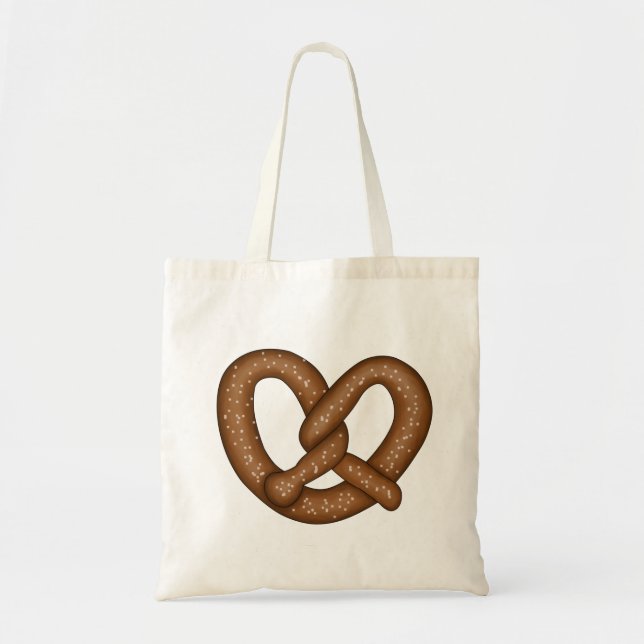 Pretzel Canvas Bag Tygkasse (Framsidan)