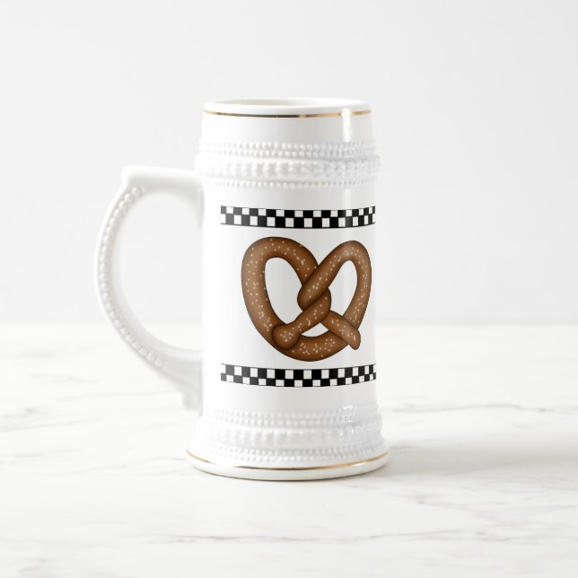 Pretzel Ceramic Stein Sejdel (Vänster)