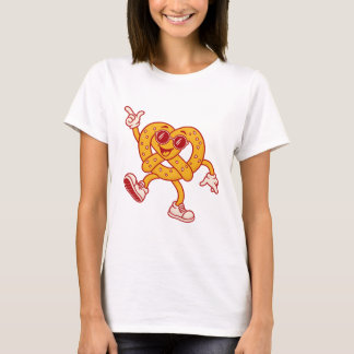 Pretzel-dans – Rollig grafisk t-shirt