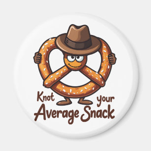 Pretzel Dealer Pretzels Snack-Oktoberfest Baking Magnet