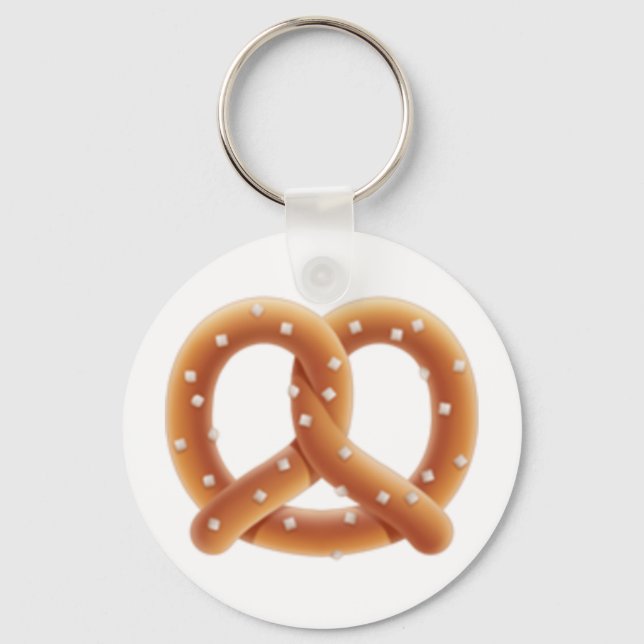 Pretzel - Emoji Nyckelring (Framsida)