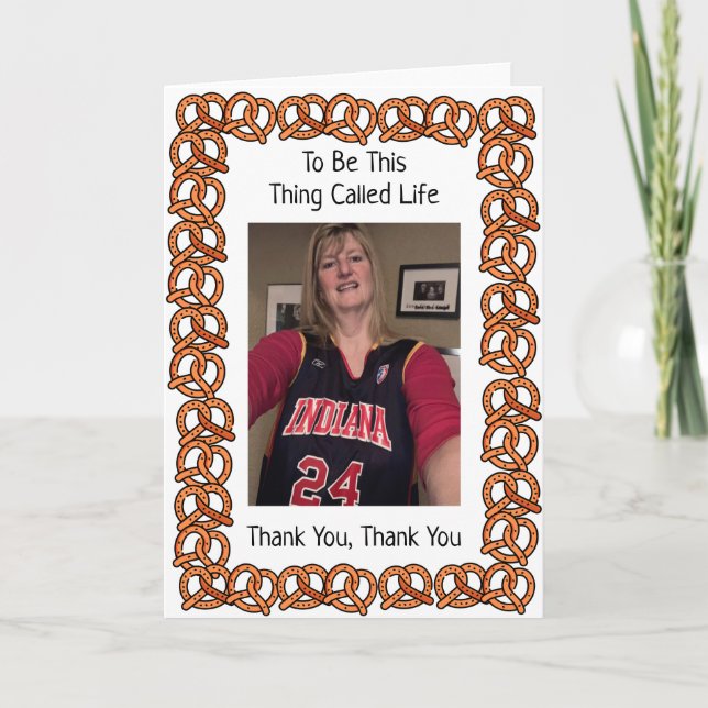 Pretzel-kort för Deb's Pension Kort (Framsida)