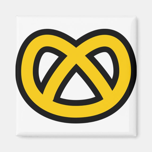 Pretzel Magnet (Framsidan)