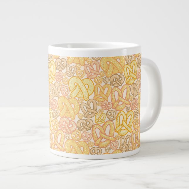 Pretzel Mönster Jumbo Mugg (Framsida höger)