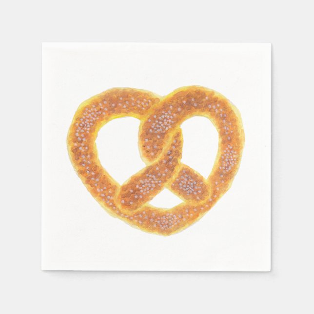 Pretzel Pappersservett (Framsidan)