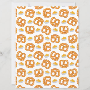Pretzels & Cheese Scrapbookpapper