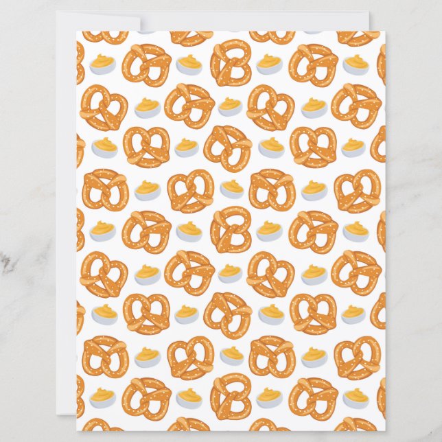 Pretzels & Cheese Scrapbookpapper (Framsida)