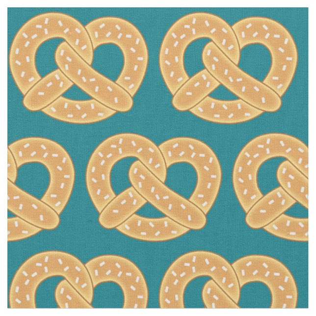 Pretzels Cute Food Kids Tyg (Närbild)