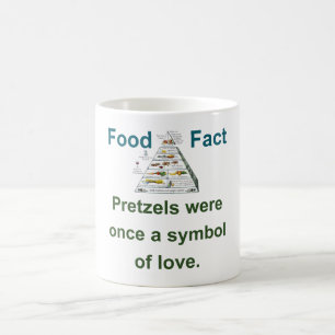 Pretzels var Gång en symbol - livsmedelsfakta Kaffemugg