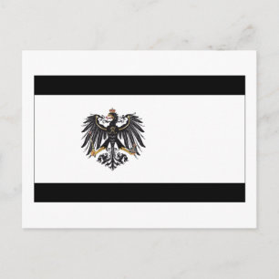 Preussen (1892-1918) Prussia Flagga Vykort