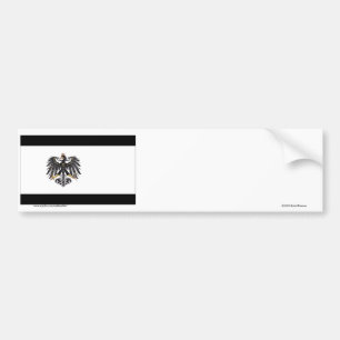 Preussen (1892-1918) Prussiaflagga Bildekal