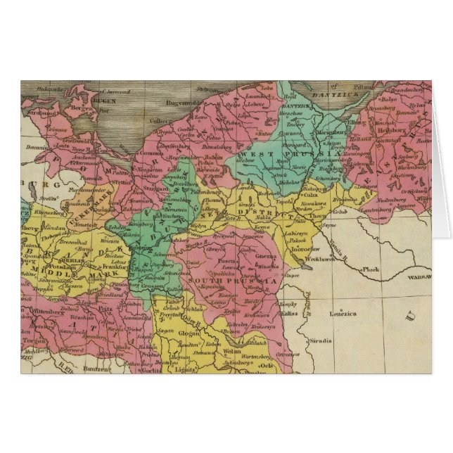 Preussen 2 hälsningskort (Framsidan Horizontal)