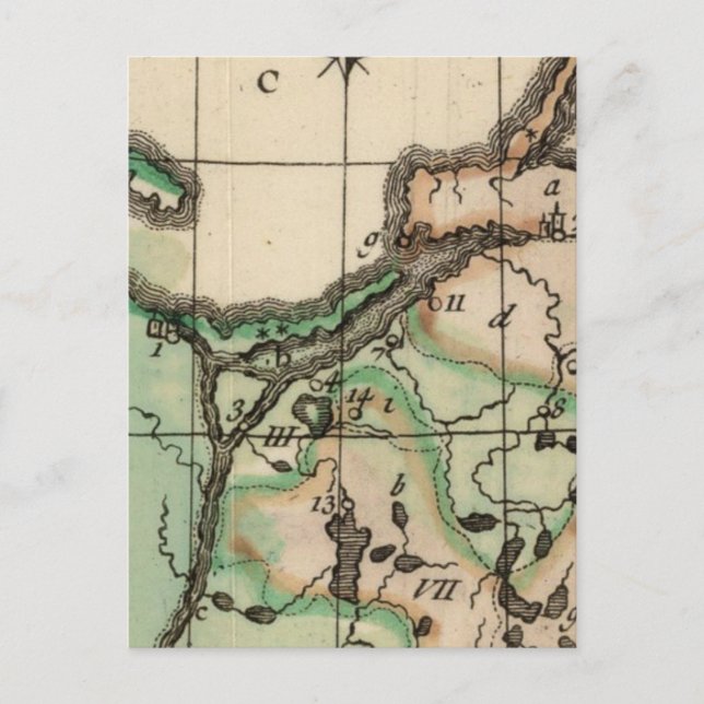 Preussen 2 vykort (Framsida)