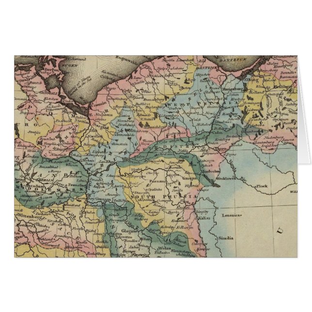 Preussen 5 hälsningskort (Framsidan Horizontal)