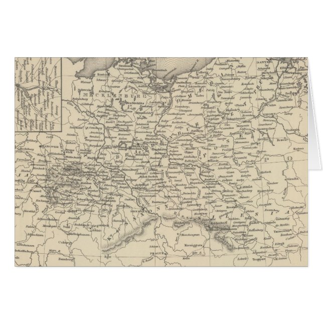 Preussen 6 hälsningskort (Framsidan Horizontal)