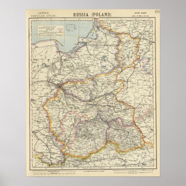 Preussen och Polen 2 Poster (Framsidan)