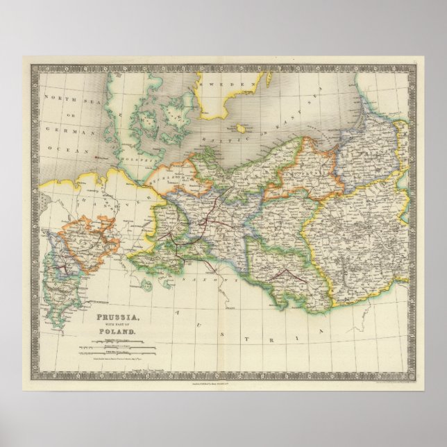 Preussen och Polen Poster (Framsidan)