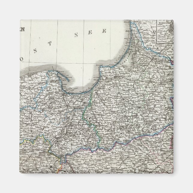 Preussen, Posen, Polen Magnet (Framsidan)