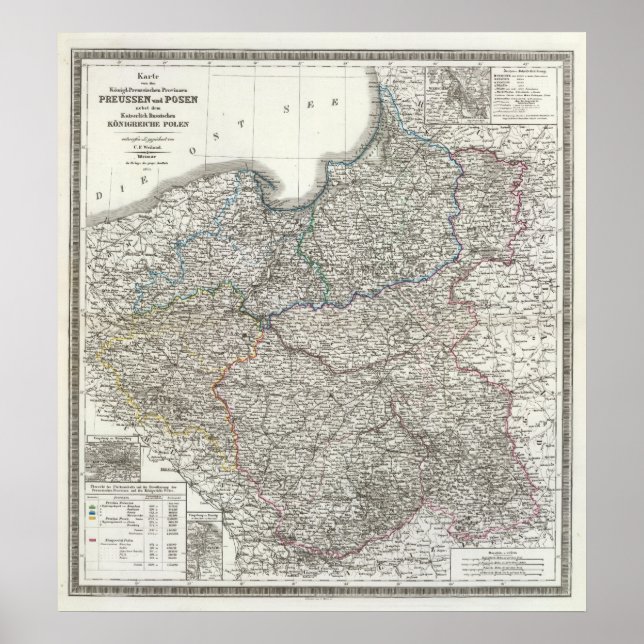 Preussen, Posen, Polen Poster (Framsidan)