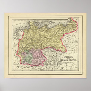 Preussen, Tyska Stater Poster