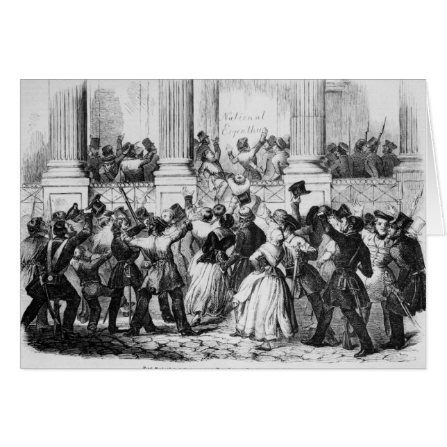 Preussias palats i Berlin Hälsningskort (Framsidan Horizontal)