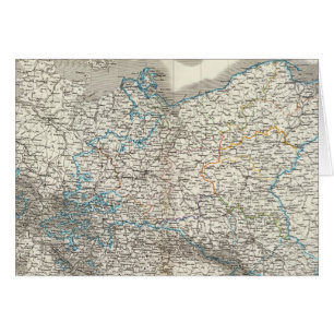 Preussische Staate - Prussisk stat Hälsningskort